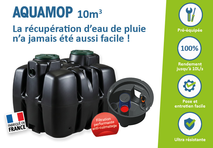 Bientôt disponible : récupérateur d’eau de pluie 10m³, une solution performante et prête pour vos chantiers !